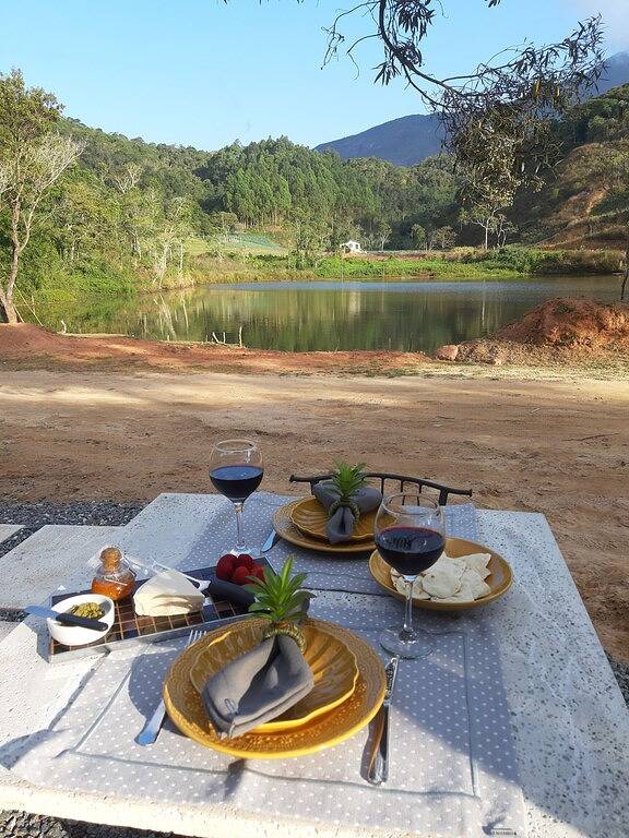 Ganze Wohnung, Vale das Seriemas Glamping - Charming Studio in the mountains of Nova Friburgo in Nova Friburgo, Rio de Janeiro (Bundesstaat)