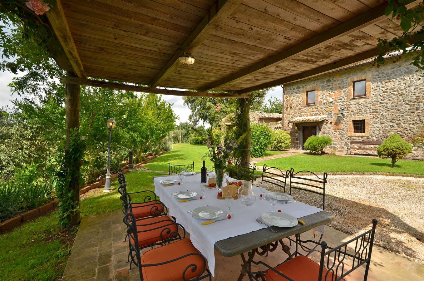 Ganze Wohnung, La Quercia at Casale Bellaluce in Lubriano, Viterbo Provinz