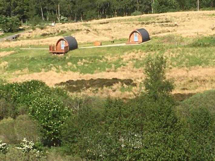 Glamping for 2 people, with Terrace and Garden as well as View on the Isle of Skye