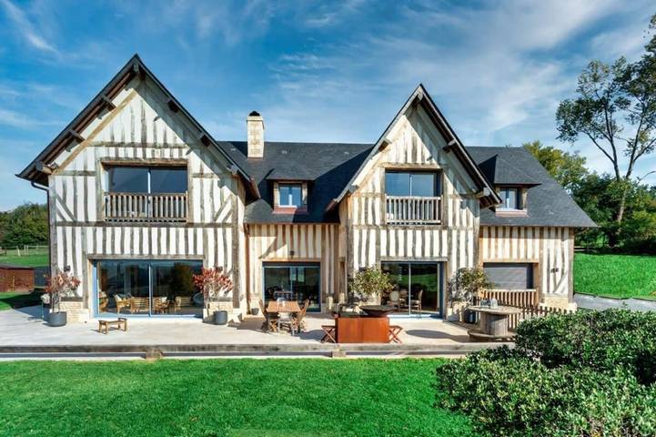 Location de vacances pour 15 personnes, avec piscine et jardin à Bonneville-sur-Touques - 2