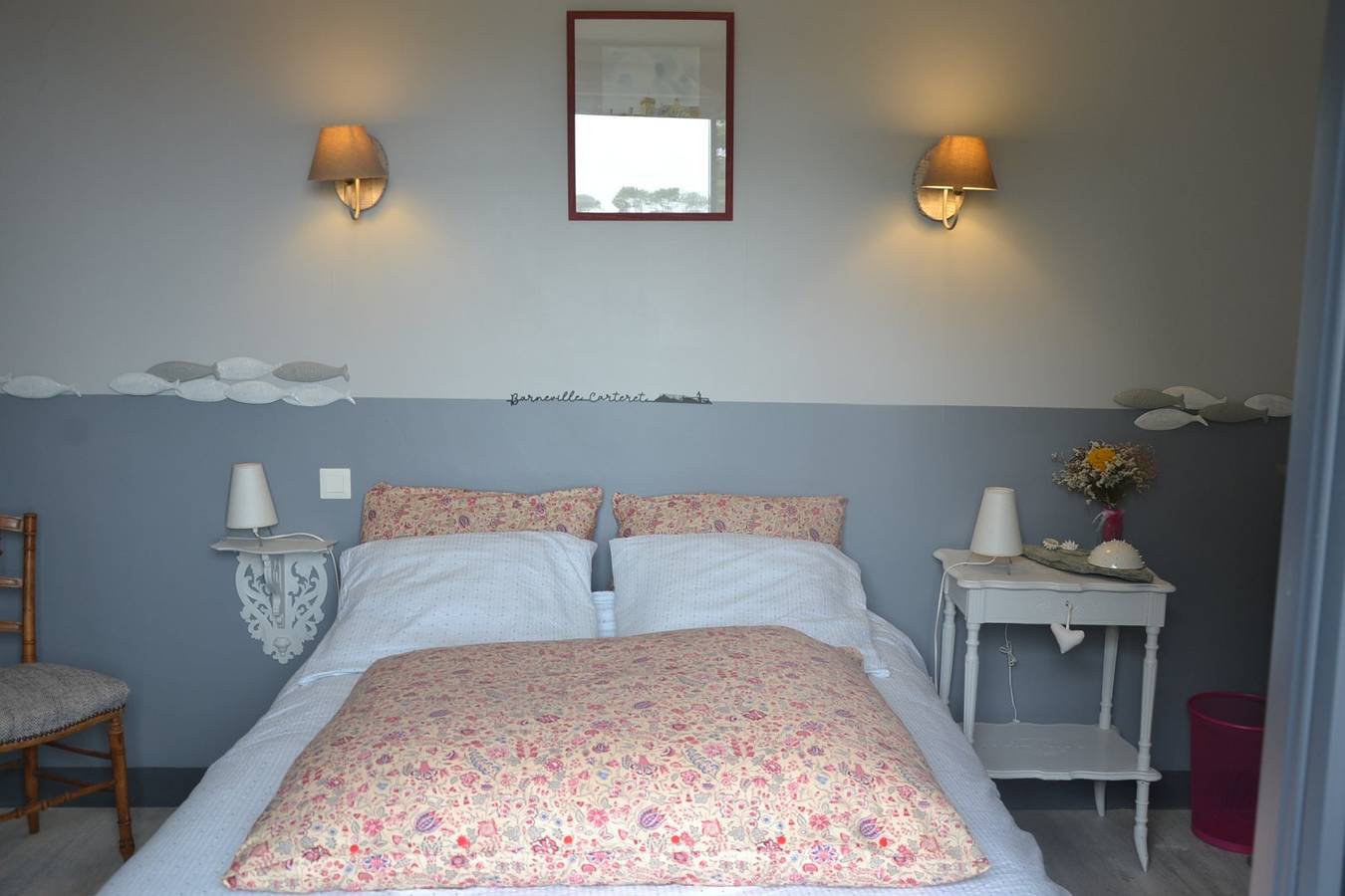 Chambres d'hôtes "Les Ormeaux" - Chambre 1 in Barneville-Carteret, Côte de la Déroute