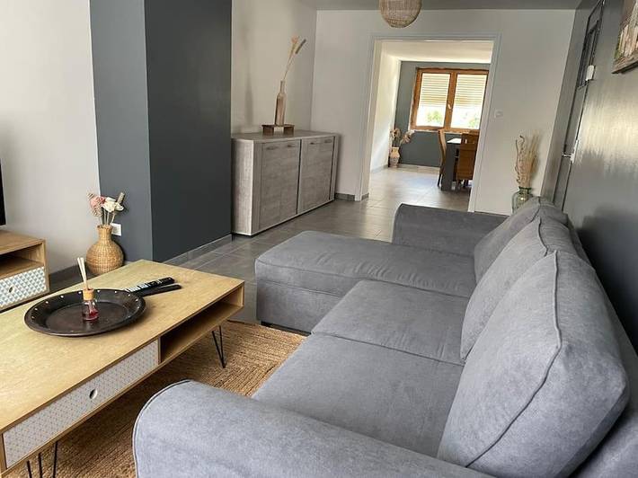 Maison de vacances pour 8 personnes, avec vue et jardin