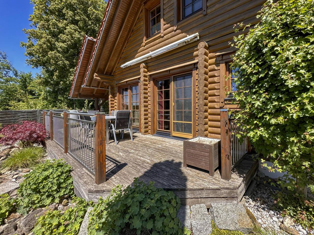 Freistehendes Ferienhaus mit Sauna und Hottub in Teunz, Naturpark Oberpfälzer Wald