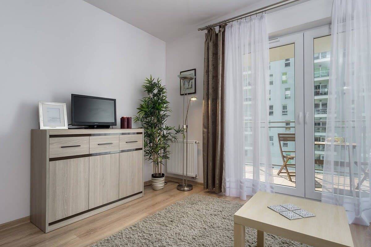 Entire apartment, Elite Apartments Irma| balkon & darmowy parking| Przy Plaży in Przymorze Wielkie, Gdansk