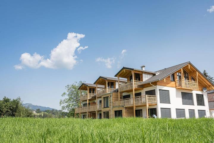 Hütte für 6 Personen, mit Balkon und Terrasse sowie Garten und Sauna in Obermaiselstein