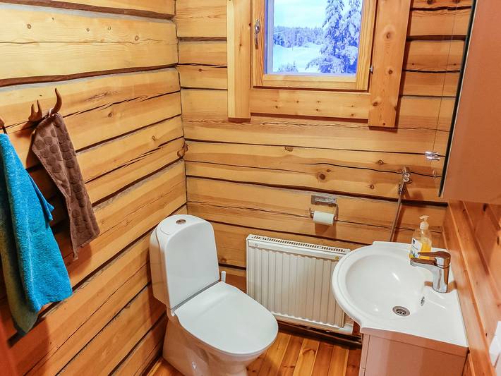 Ylikyrön mökki in Laponie