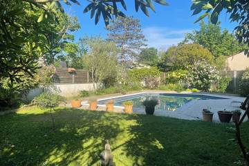 Gîte pour 10 personnes, avec balcon ainsi que jacuzzi et jardin, animaux acceptés à Pibrac