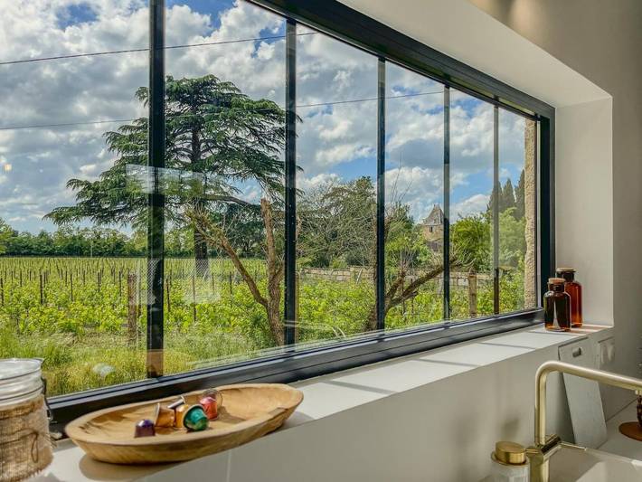 Maison de vacances pour 4 personnes, avec jardin et vue