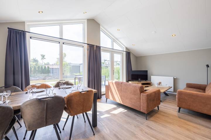 Chalet für 6 Personen, mit Terrasse und Garten in Nordholland - 2