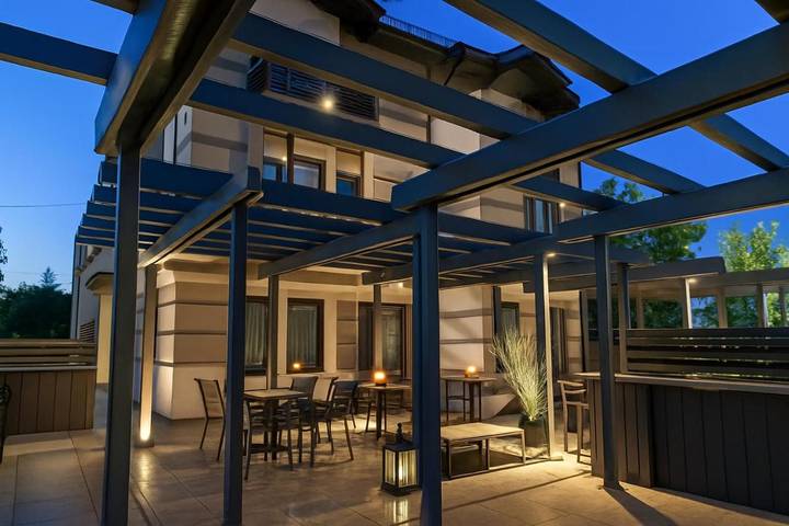 Bed & breakfast dla 2 osób, z Balkon i Taras oraz Jacuzzi i Sauna w Busko-Zdrój