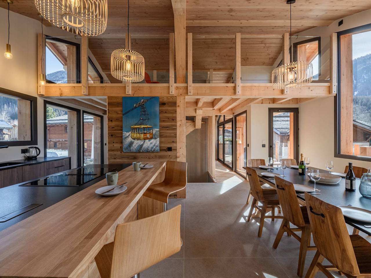 Chalet avec jacuzzi et animaux admis, vue Mont-Blanc in Brevent-Flegere, Chamonix-Mont-Blanc