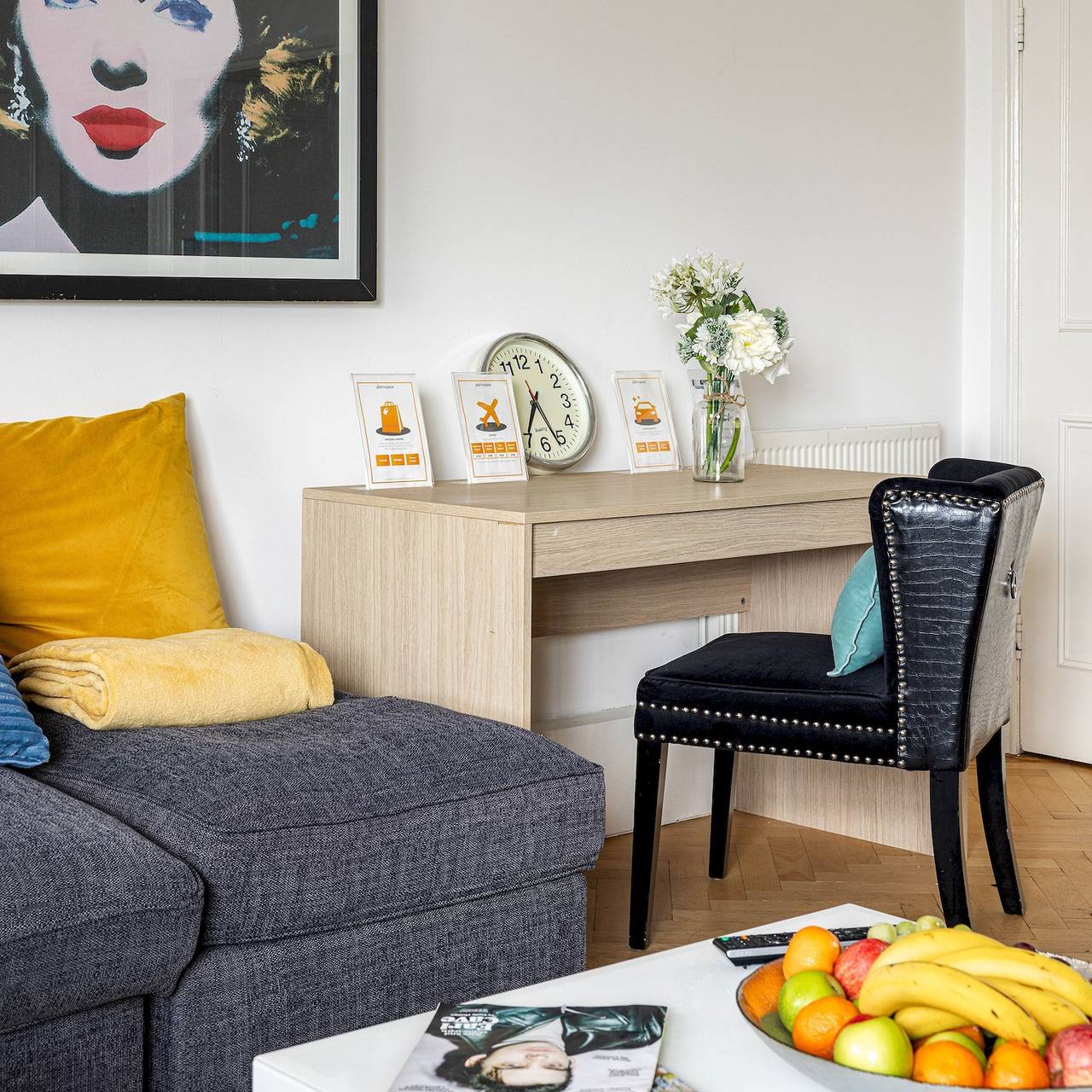 Entire apartment, 3-bedroom apartment Lancaster gate in Hyde Park Estate, London