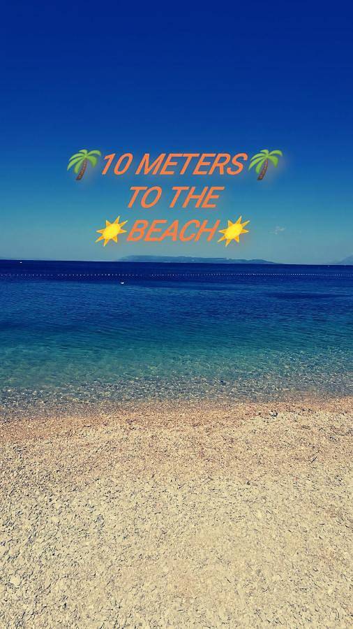 Maison d’hôte pour 3 personnes, avec vue et jardin, animaux acceptés à Tučepi