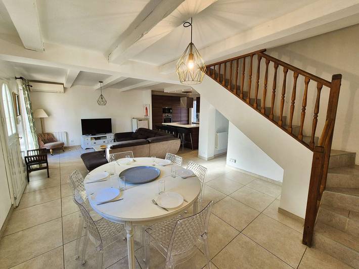 Villa pour 6 personnes, avec jardin ainsi que piscine et terrasse, animaux acceptés à Six-Fours-les-Plages - 4