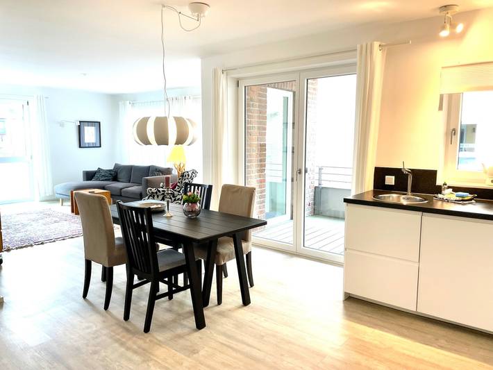 Ferienwohnung für 4 Personen, mit Balkon in Eckernförde