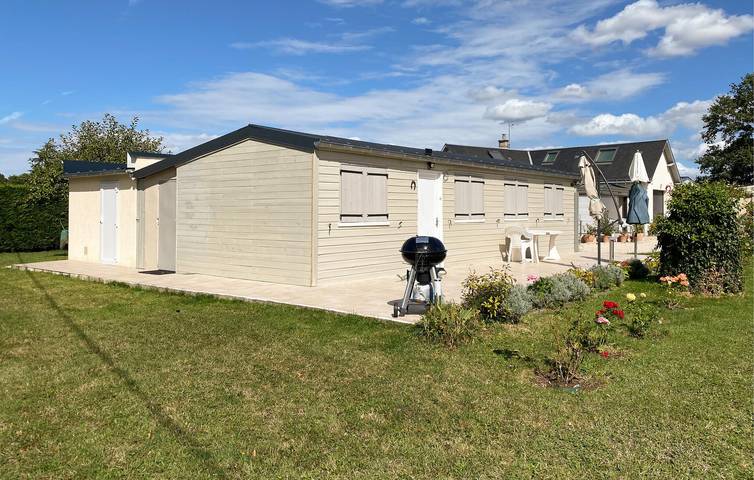 Maison de vacances pour 4 personnes, avec piscine ainsi que terrasse et jardin en Indre-et-Loire