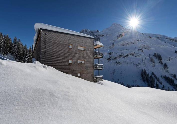 Ferienwohnung für 4 Personen, mit Ausblick und Terrasse, mit Haustier in Warth - 4