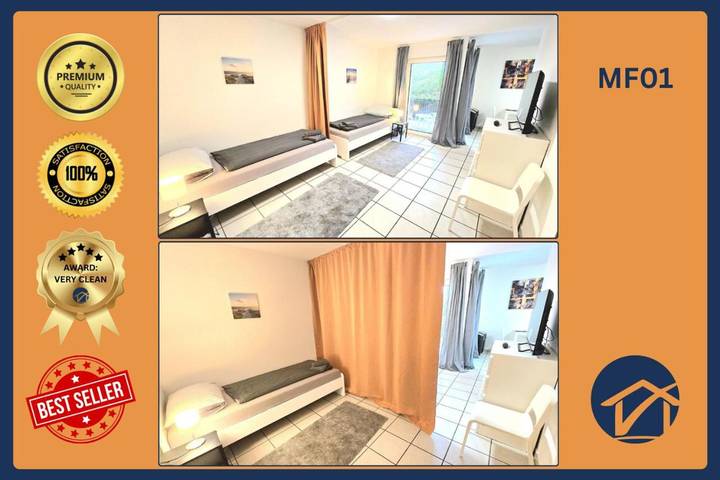 Ferienwohnung für 2 Personen, mit Balkon und Terrasse in Menden