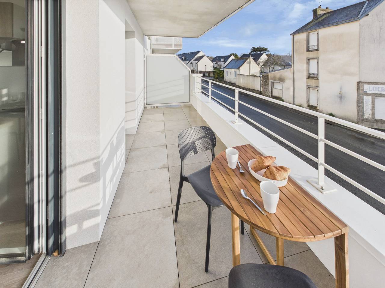 Apartamento entero, Apartamento de vacaciones para 2 personas con balcón in Pont-l'Abbé, Côte de Cornouaille