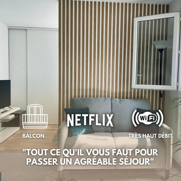 Ferienwohnung für 2 Personen, mit Balkon - 1