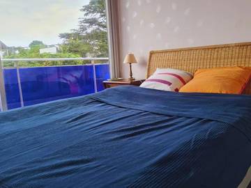 Gîte pour 5 personnes, avec balcon dans Plage Benoît