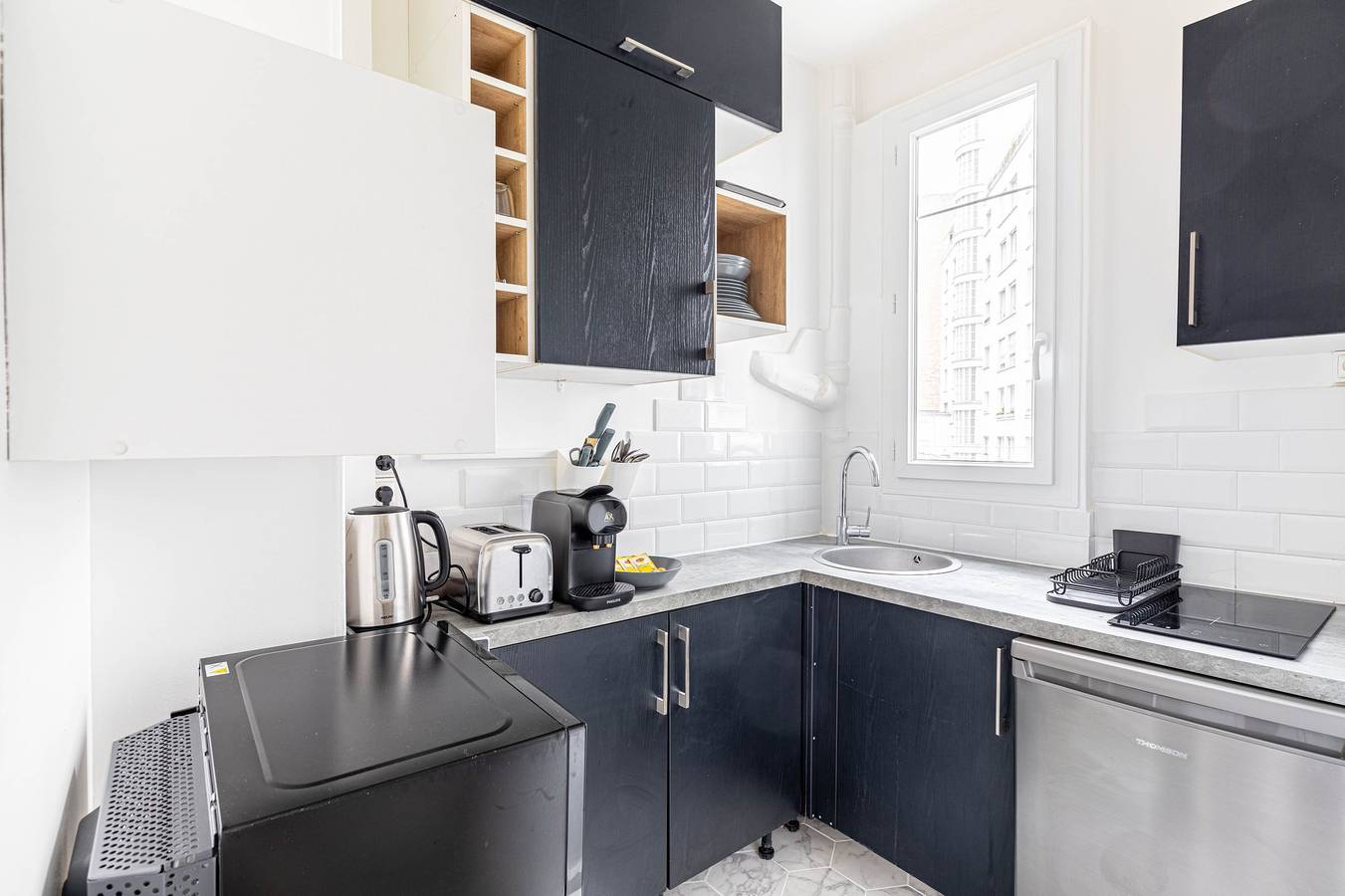 Studio entier, Guestready - Studio chic et bien équipé pour 2 in Paris, Île de France