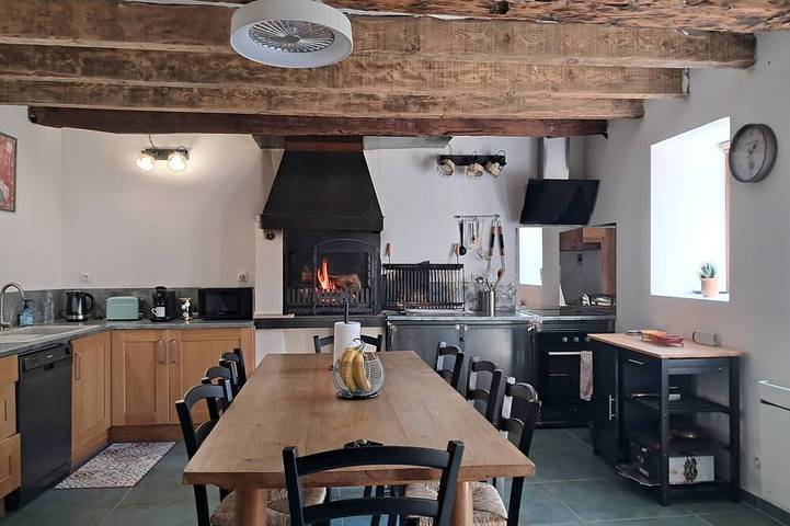 Maison de vacances pour 4 personnes, avec Jardin