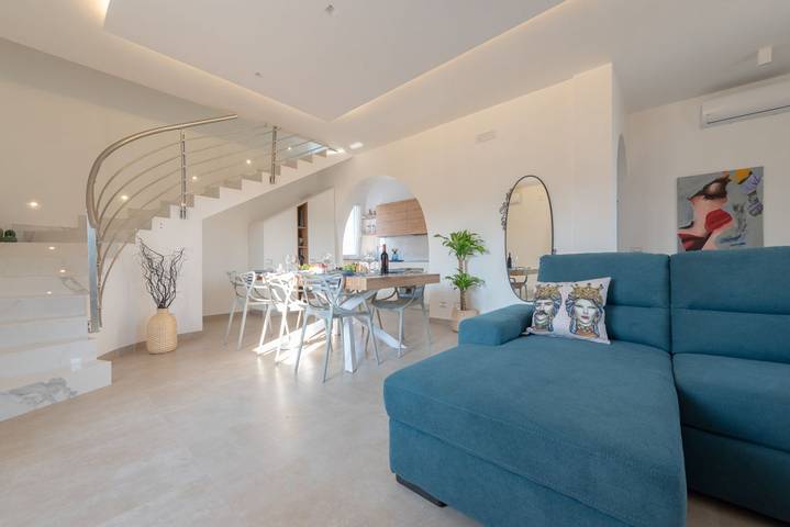 Apartamento entero, Apartamento de vacaciones para 9 personas con piscina in Cassibile, Siracusa