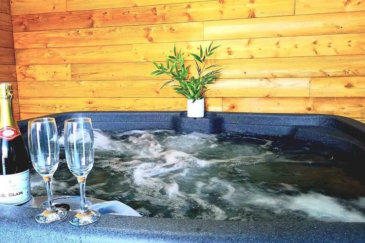 Appartement de vacances pour 2 personnes, avec jacuzzi et balcon