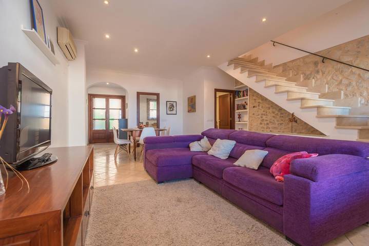 Ca Na Nyola - Apartamento con terraza en Montuïri. Wifi Gratis in Montuiri, Interior de Mallorca
