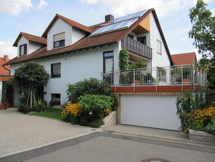 Ferienwohnung für 4 Personen, mit Terrasse und Garten in Zapfendorf