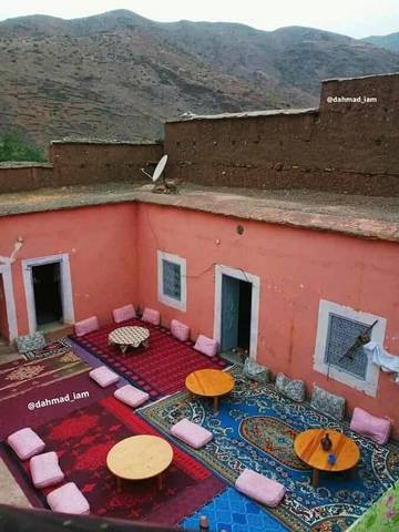 Gîte pour 4 personnes, avec balcon et vue à Béni Mellal