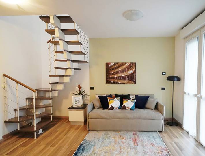 Appartamento vacanze per 6 persone, con Balcone a Milano
