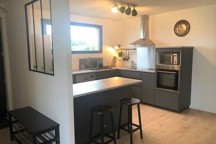 Maison de vacances pour 6 personnes, avec jardin à Blainville-sur-Mer