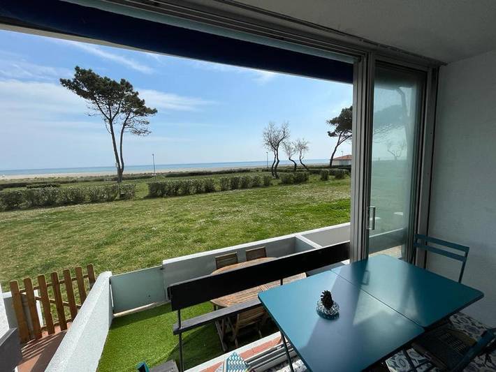Appartement de vacances pour 2 personnes, avec jardin ainsi que balcon et vue