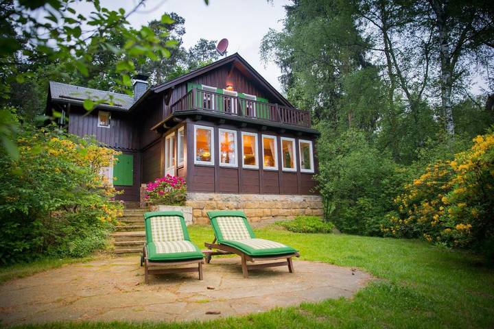 Ferienhaus für 8 Personen, mit Ausblick und Sauna sowie Garten, mit Haustier in Bad Schandau - 4
