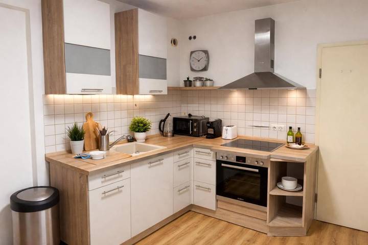 Ferienwohnung für 4 Personen, mit Ausblick