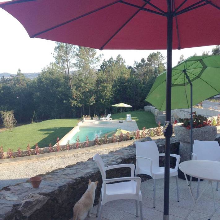 Parc de vacances pour 4 personnes, avec piscine et bassin pour enfant ainsi que vue et jardin dans Águeda - 4