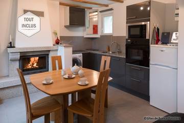 Gîte pour 2 personnes, avec terrasse, animaux acceptés dans le Finistère