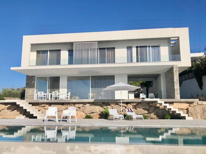 Villa für 10 Personen, mit Ausblick und Garten sowie Pool - 1