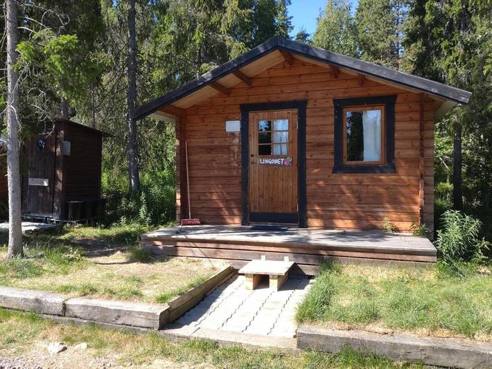 Chalet für 4 Personen, mit Terrasse, mit Haustier in Lappland (Schweden)