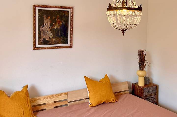 Gîte pour 4 personnes, avec jardin ainsi que terrasse et piscine à Santa-Lucia-di-Moriani - 3