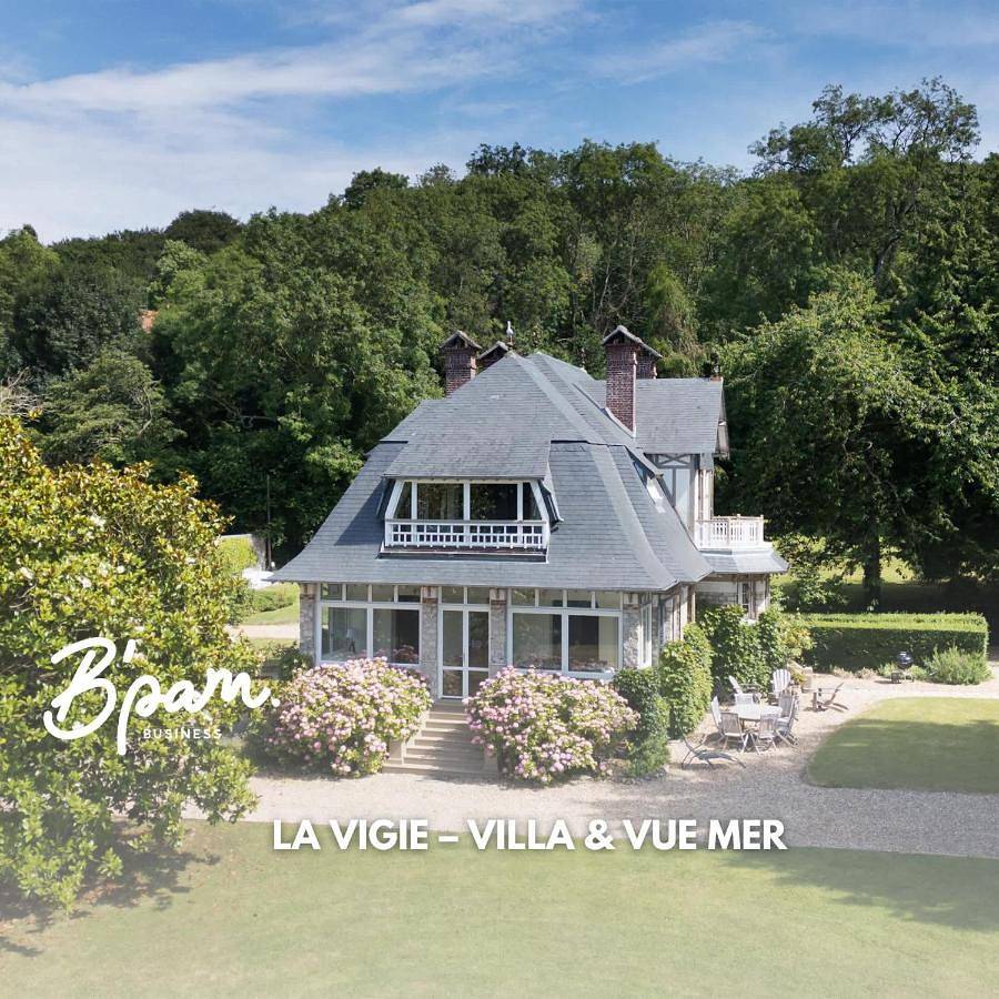 La Vigie - Villa - Vue Mer in Villerville, Lisieux und Umgebung