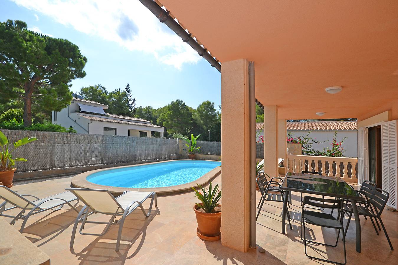Ferienhaus für 6 Personen mit Garten in Bonaire, Alcúdia