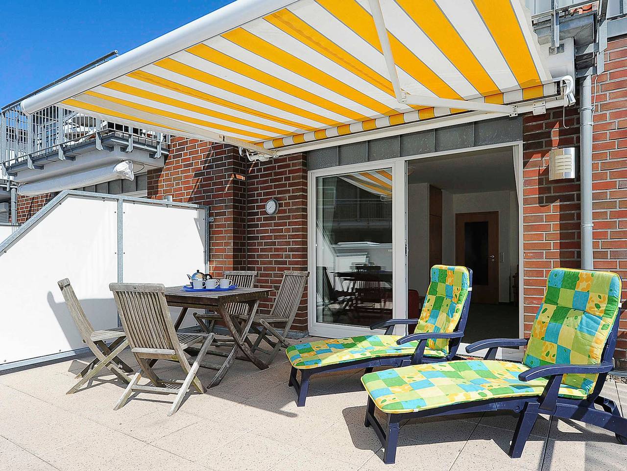 Urlaubswelt Nordseegartenpark - Ferienwohnung Inselblick in Bensersiel, Esens