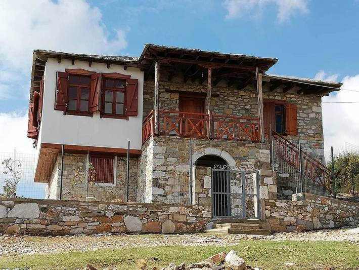 Vakantiewoning voor 5 personen, met uitzicht en tuin op Thassos