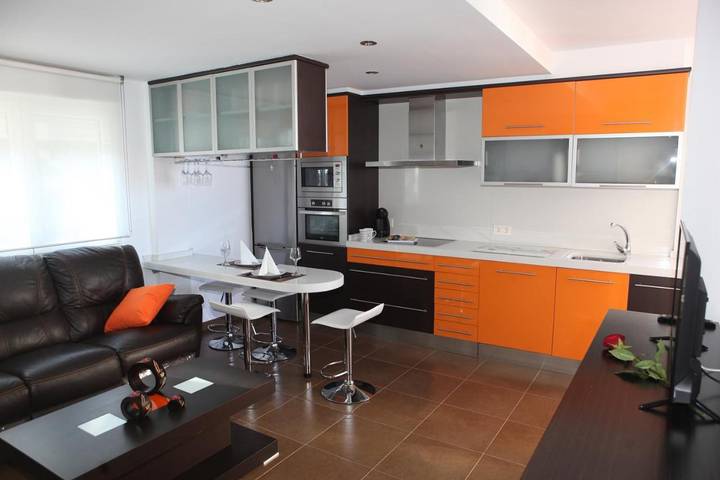 Ferienwohnung für 4 Personen, mit Terrasse und Ausblick