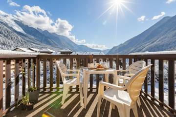 Appartement De Vacances pour 4 Personnes dans Chamonix-Mont-Blanc, Massif du Mont-Blanc, Photo 1