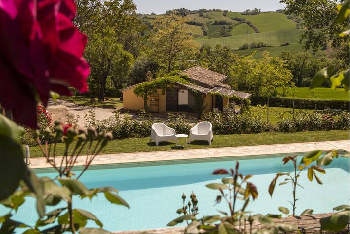 Villa San Marco in Fratte Rosa, Valle del Metauro