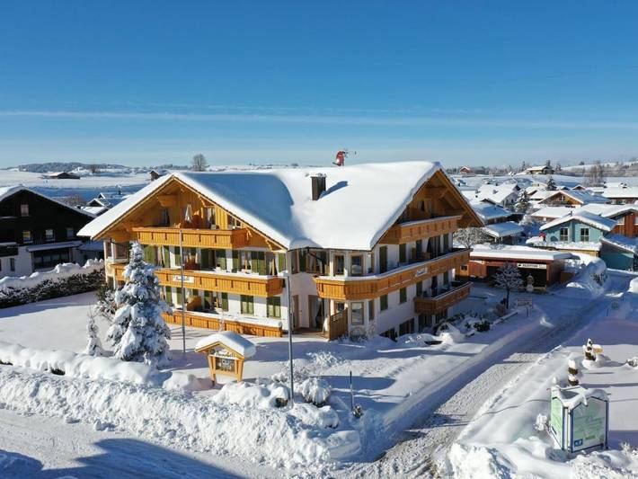 Ferienwohnung für 3 Personen, mit Garten und Balkon, kinderfreundlich in Nesselwang - 4